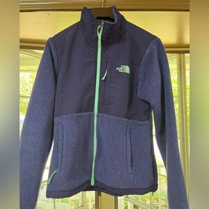 Women’s purple North Face fleece jacket